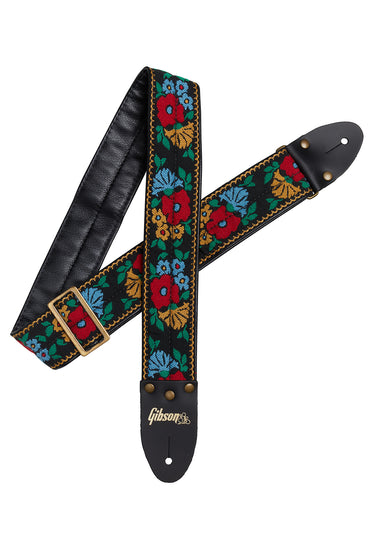 Gibson The Garden Guitar Strap guitar accessory photographed at Interstellar Guitars in San Antonio, TX
