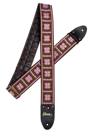Gibson The Primrose Guitar Strap guitar accessory photographed at Interstellar Guitars in San Antonio, TX