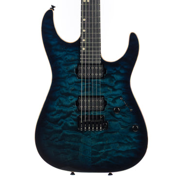 Tom Anderson Guitarworks Arc Angel - Arctic Blue Burst. Available at Interstellar Guitars in San Antonio, Texas.