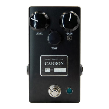 Browne Amplification Carbon V2 - Black effect pedal photographed at Interstellar Guitars in San Antonio, TX