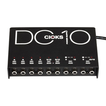 Cioks DC10 10 Isolated Outlets Pedalboard Power Supply power photographed at Interstellar Guitars in San Antonio, TX