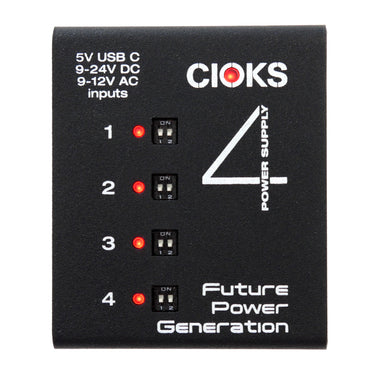 Cioks C4E Expander - 4 Isolated Outlets Pedalboard Power Supply power photographed at Interstellar Guitars in San Antonio, TX