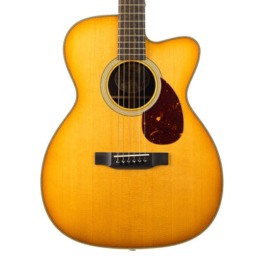 Collings OM2H Cut, Baked Sitka Spruce Top - Western Sunburst at Interstellar Guitars