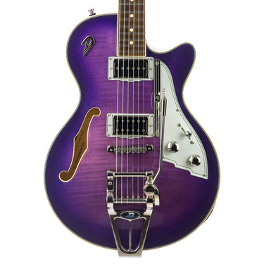 Duesenberg Starplayer TV - Galaxy Purple Burst at Interstellar Guitars