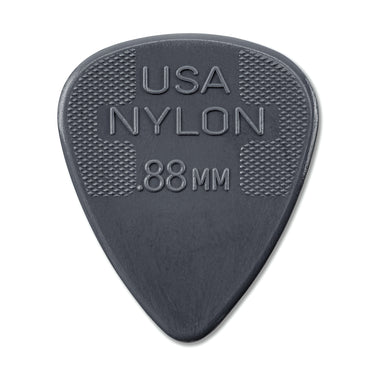 Dunlop Nylon Standard Pick .88mm picks photographed at Interstellar Guitars in San Antonio, TX