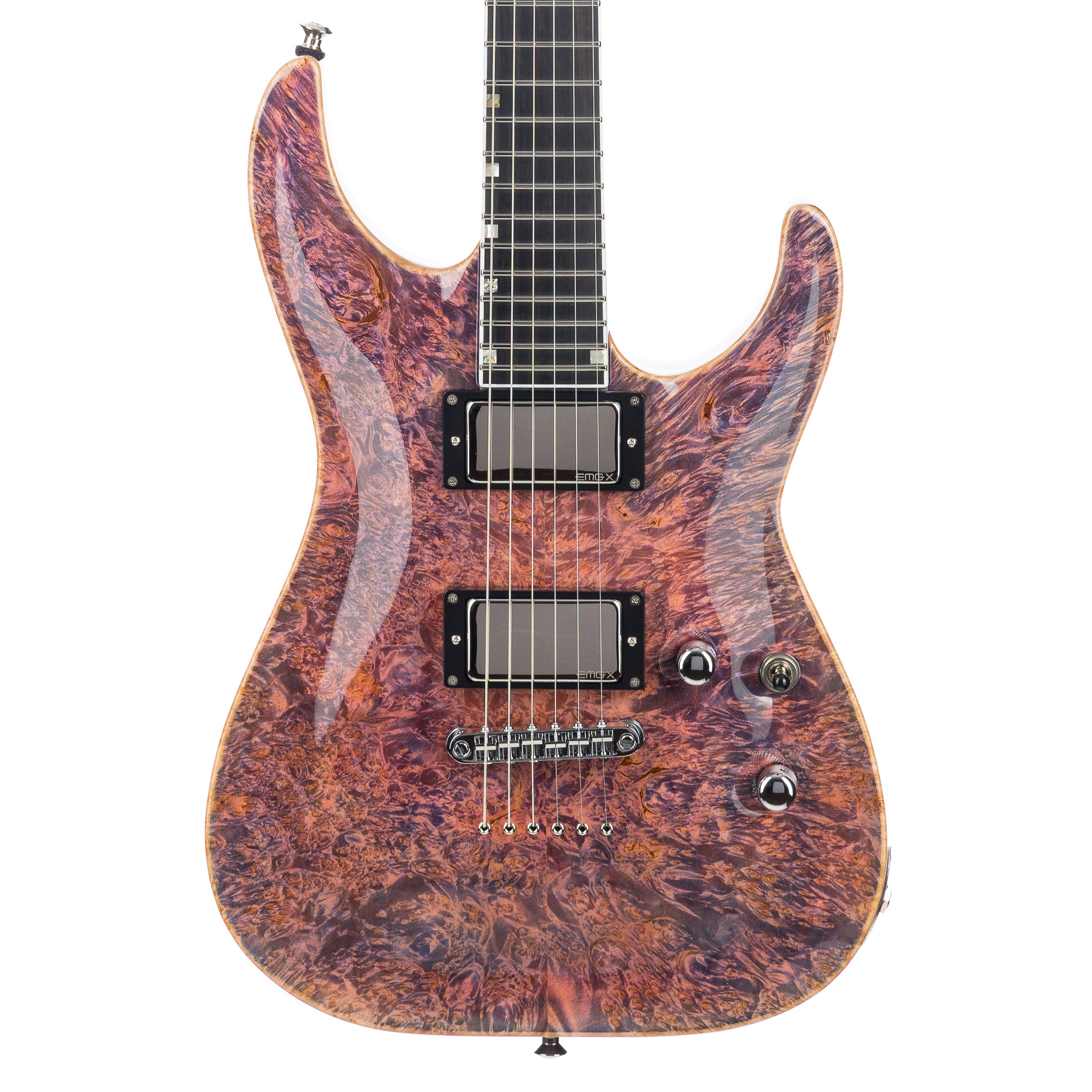 ESP USA Limited Horizon II Burl - Pink Carmine | Interstellar Guitars