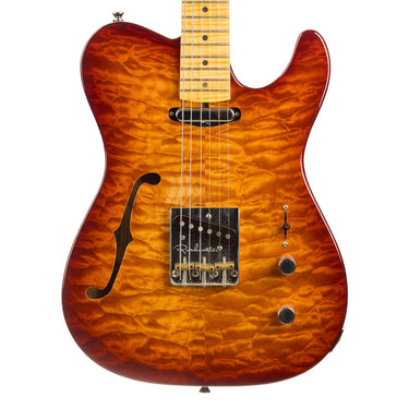 Fibenare Roadmaster '56 Thinline 2015 - Cherry Burst at Interstellar Guitars