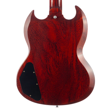 Gibson Custom Shop 1961 Les Paul SG VOS Cherry Red - Back Body Detail at Interstellar Guitars