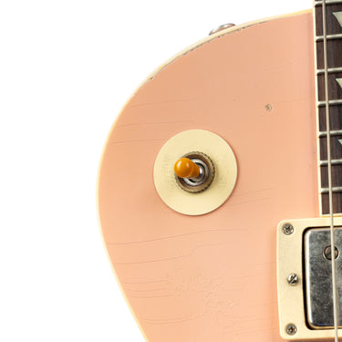 Gibson M2M Murphy Lab '57 Les Paul Shell Pink - Toggle Switch Detail at Interstellar Guitars