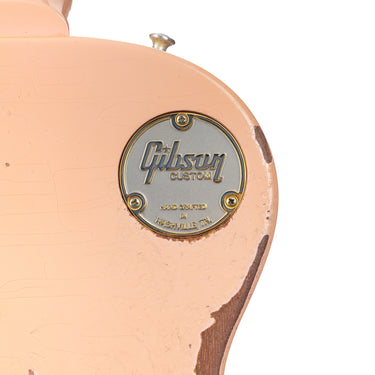 Gibson M2M Murphy Lab '57 Les Paul Shell Pink - Gibson Custom Medallion at Interstellar Guitars