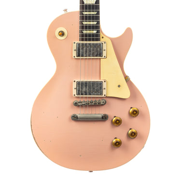 Gibson M2M Murphy Lab '57 Les Paul Shell Pink - Front View at Interstellar Guitars