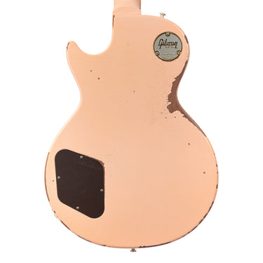 Gibson M2M Murphy Lab '57 Les Paul Shell Pink - Back Body Detail at Interstellar Guitars