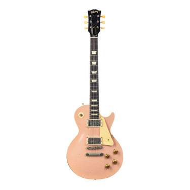 Gibson M2M Murphy Lab '57 Les Paul Shell Pink - Full Front View at Interstellar Guitars