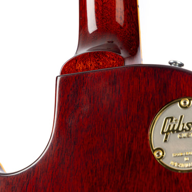 Gibson Custom Shop 1958 Les Paul VOS Bourbon Burst - Neck Heel Joint at Interstellar Guitars