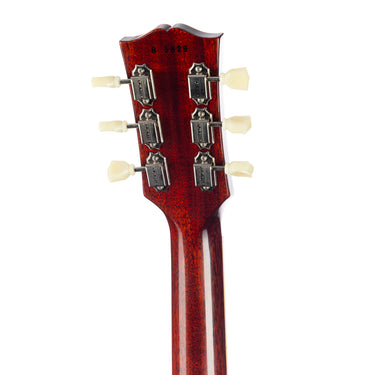 Gibson Custom Shop 1958 Les Paul VOS Bourbon Burst - Headstock Back at Interstellar Guitars