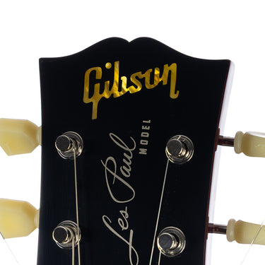 Gibson Custom Shop '59 Les Paul VOS Dirty Lemon - Headstock Logo Detail at Interstellar Guitars