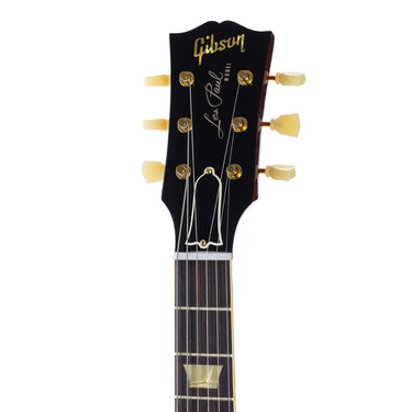 Gibson Custom Shop '59 Les Paul Dark Cherry - Headstock Front at Interstellar Guitars