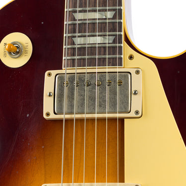 Gibson Custom Shop Murphy Lab '59 Les Paul BOTB #122 - Pickups Detail at Interstellar Guitars