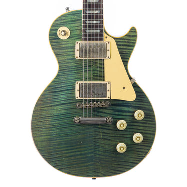 Gibson Custom Shop Murphy Lab '59 Les Paul Ocean Magenta Light Aged - Front View at Interstellar Guitars