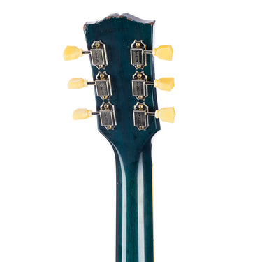 Gibson Custom Shop Murphy Lab '59 Les Paul Ocean Magenta - Fretboard Detail at Interstellar Guitars