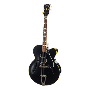 Gibson Vintage 1949 L-7C Archtop Black - Angled Front View at Interstellar Guitars