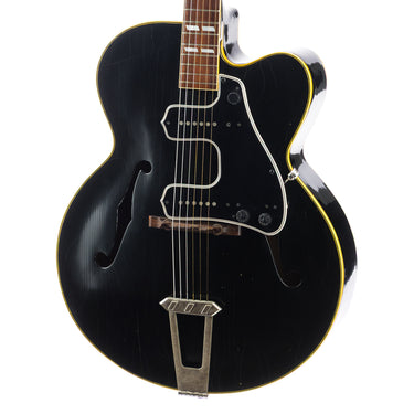 Gibson Vintage 1949 L-7C Archtop Black - Upper Bout Detail at Interstellar Guitars