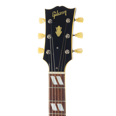 Gibson Vintage 1949 L-7C Archtop Black - Headstock Front at Interstellar Guitars