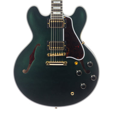 Gibson Custom Shop 1959 ES-355 British Racing Green - Front View at Interstellar Guitars