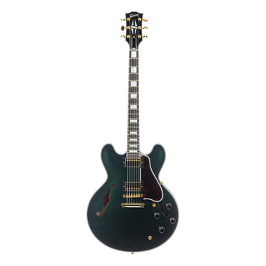 Gibson Custom Shop 1959 ES-355 British Racing Green - Full Front View at Interstellar Guitars