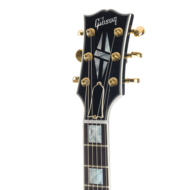 Gibson Custom Shop 1959 ES-355 British Racing Green - Headstock Front at Interstellar Guitars