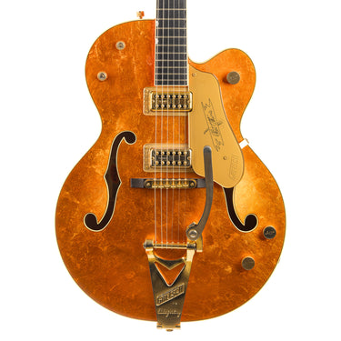 Gretsch USA Custom Shop Stephen Stern G6120-125 Chet Atkins 125th Anniversary - Transparent Orange over Gold Leaf at Interstellar Guitars