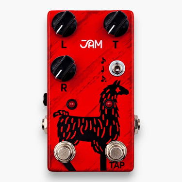 Jam Pedals Delay Llama effect pedal photographed at Interstellar Guitars in San Antonio, TX