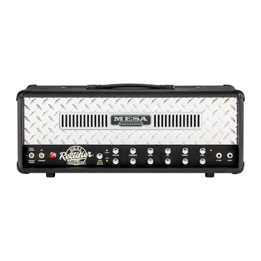 Mesa Boogie 90's Dual Rectifier Standard - Black Bronco / Chrome Grille at Interstellar Guitars