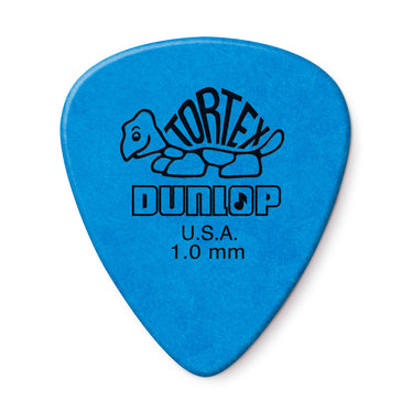Dunlop Tortex Standard Pick 1.0mm picks photographed at Interstellar Guitars in San Antonio, TX