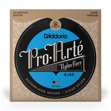 D'Addario EJ46 Pro Arte' Nylon Classical Guitar Strings - Hard Tension guitar strings photographed at Interstellar Guitars in San Antonio, TX