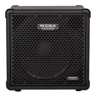 Mesa Boogie 1x15 Subway Ultra Light Bass Cabinet - Black Bronco / Black Metal Grille at Interstellar Guitars