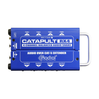 Radial Engineering Catapult RX4 4 Channel Cat 5 Audio Snake - Reciever at Interstellar Guitars