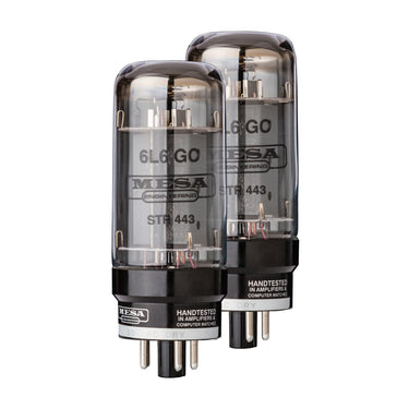 Mesa Boogie 6L6 GC STR 443 Duet - Power Tubes tubes photographed at Interstellar Guitars in San Antonio, TX