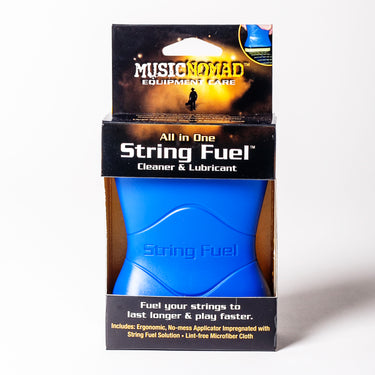 Music Nomad String Fuel - Cleaner and Lubricant guitar accessory photographed at Interstellar Guitars in San Antonio, TX