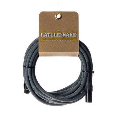 Rattlesnake 25' XLR Cable - Sage cables photographed at Interstellar Guitars in San Antonio, TX