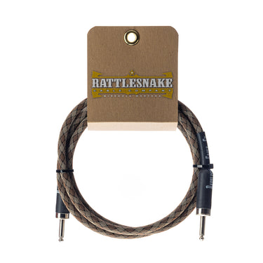 Rattlesnake 3' Speaker Cable Straight/Straight - Snake Weave cables photographed at Interstellar Guitars in San Antonio, TX