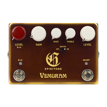 Vemuram Spiritone Overdrive Pedal effect pedal photographed at Interstellar Guitars in San Antonio, TX
