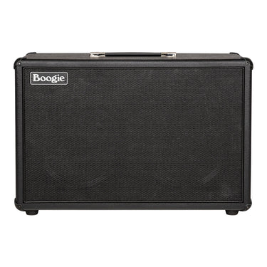 Mesa Boogie 2x12 Boogie Open Back Cabinet - Black Bronco / Black Grille at Interstellar Guitars