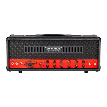 Mesa Boogie 90's Dual Rectifier Limited Run - Black Snake Vinyl / Scuderia Red Chassis at Interstellar Guitars