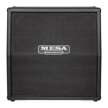 Mesa Boogie 4x12 Rectifier Traditional Slant Cabinet - Black Bronco / Black Grille at Interstellar Guitars