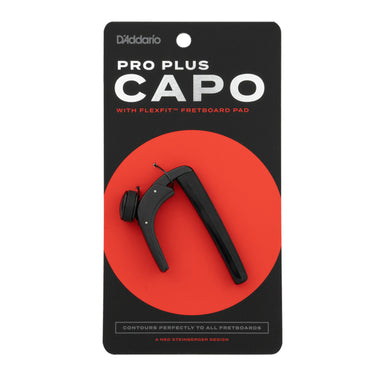 D'Addario Pro Plus Capo - Black at Interstellar Guitars
