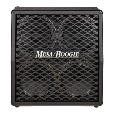 Mesa Boogie Split Back 4x12 Cabinet - Black Bronco / Black Metal Grille at Interstellar Guitars