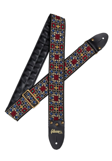 Gibson The Mosaic Guitar Strap guitar accessory photographed at Interstellar Guitars in San Antonio, TX
