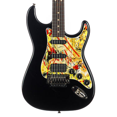 Tom Anderson Guitarworks Icon Classic - Black In-Distress Level 1