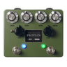 Browne Amplification Protein Dual Overdrive V4 - Green effect pedal photographed at Interstellar Guitars in San Antonio, TX